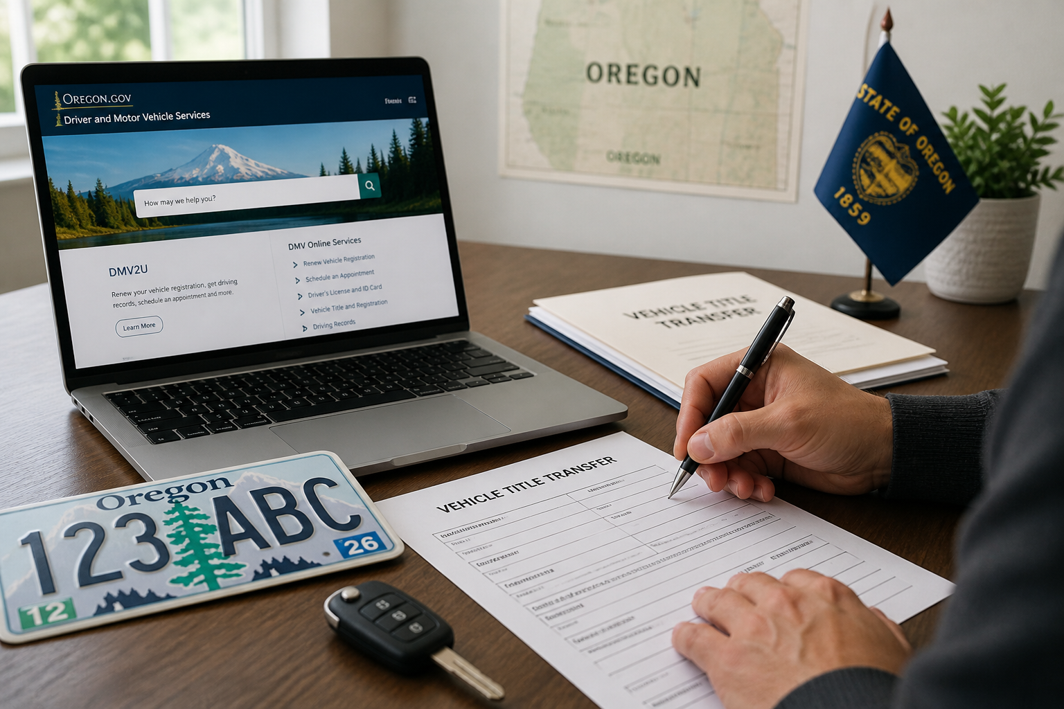 How to Transfer Title in Oregon